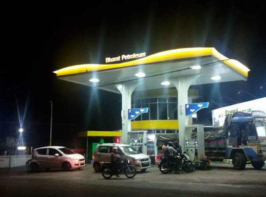 Paramount Corporation Bharat Petroleum, PETROL PUMP,  service in Kottayam, Kottayam