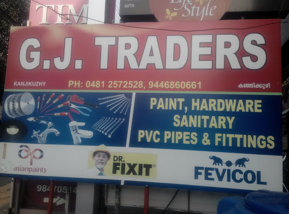 G. J. Traders, PAINT SHOP,  service in Kanjikuzhi, Kottayam