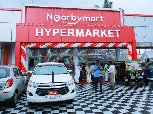 Nearbymart Hypermarket, Best Supermarket in [Location] | Super Market near,  service in Kottayam, Kottayam