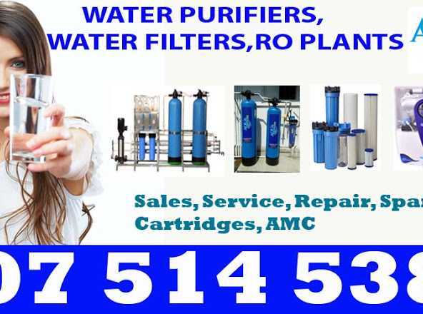 Aqua RO Water Purifiers & Filter, WATER PURIFIER SALES & SERVICE,  service in Ettumanoor, Kottayam