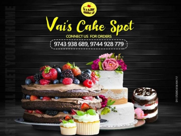 VAIS CAKE SPOT, Cake Making,  service in Sreekandapuram, Kannur