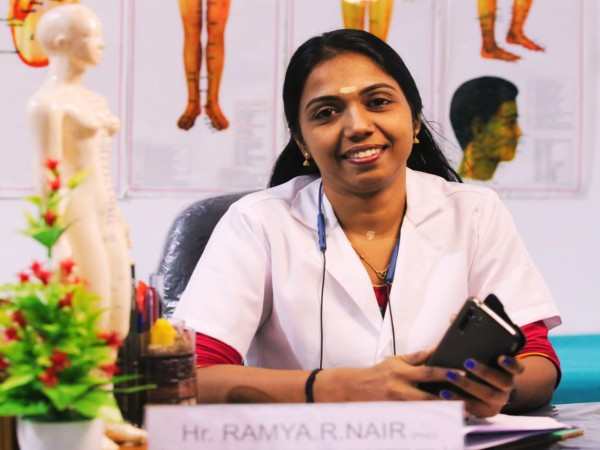 Hr.RAMYA R NAIR, ACUPUNCTURE CENTER,  service in Kalamassery, Ernakulam