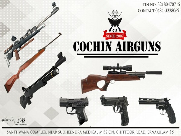 COCHIN AIRGUNS, ARMOURY AIRGUN,  service in Eranakulam, Ernakulam