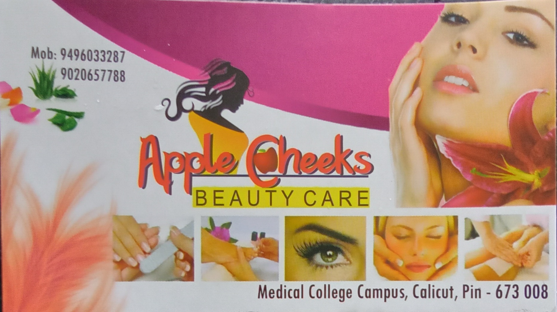 APPLE CHEEKS BEAUTY CARE, BEAUTY PARLOUR,  service in Medical college, Kozhikode