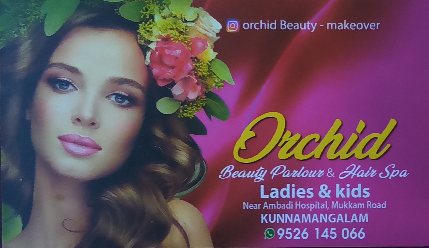 ORCHID BEAUTY PARLOUR, BEAUTY PARLOUR,  service in Kunnamangalam, Kozhikode