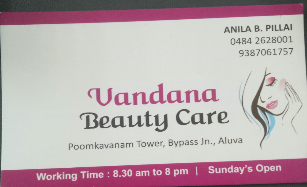 VANDANA BEAUTY CARE, BEAUTY PARLOUR,  service in Aluva, Ernakulam