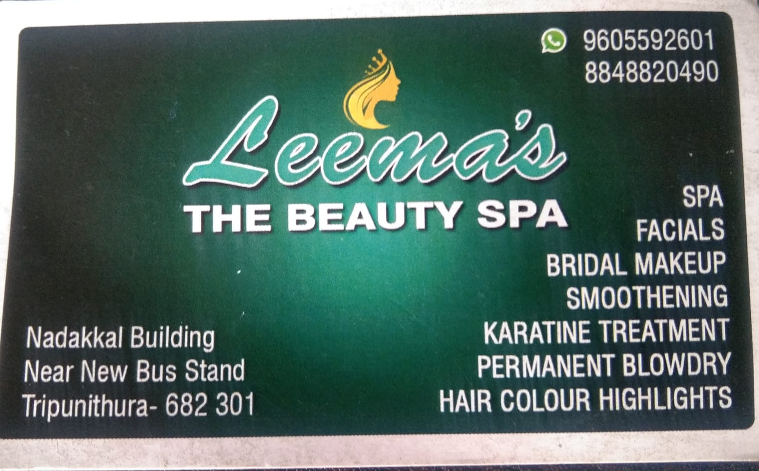 Leemas The Beauty Spa, BEAUTY PARLOUR,  service in Thrippunithura, Ernakulam