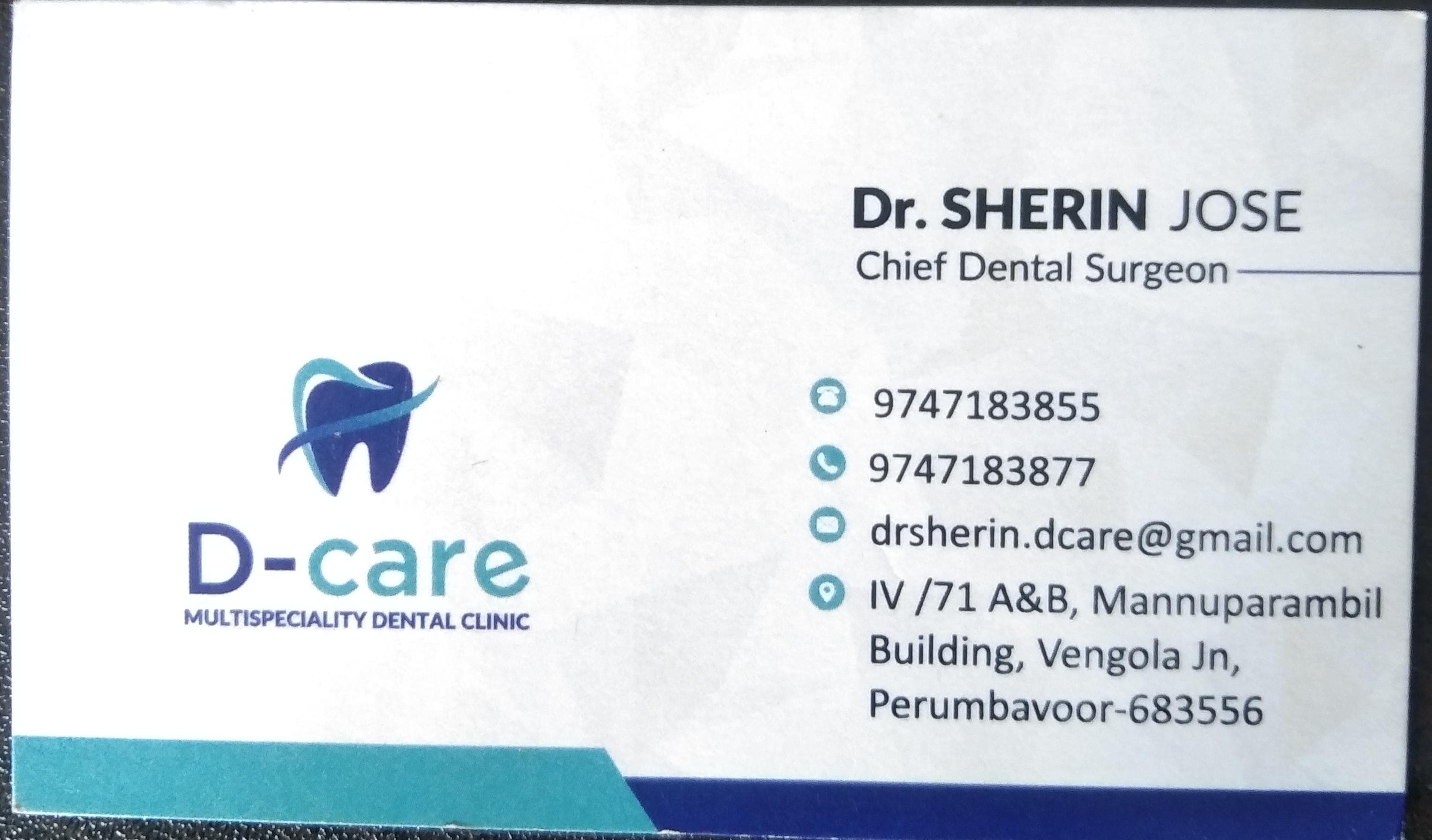D- CARE multispeciality dental clinic, DENTAL CLINIC,  service in Perumbavoor, Ernakulam