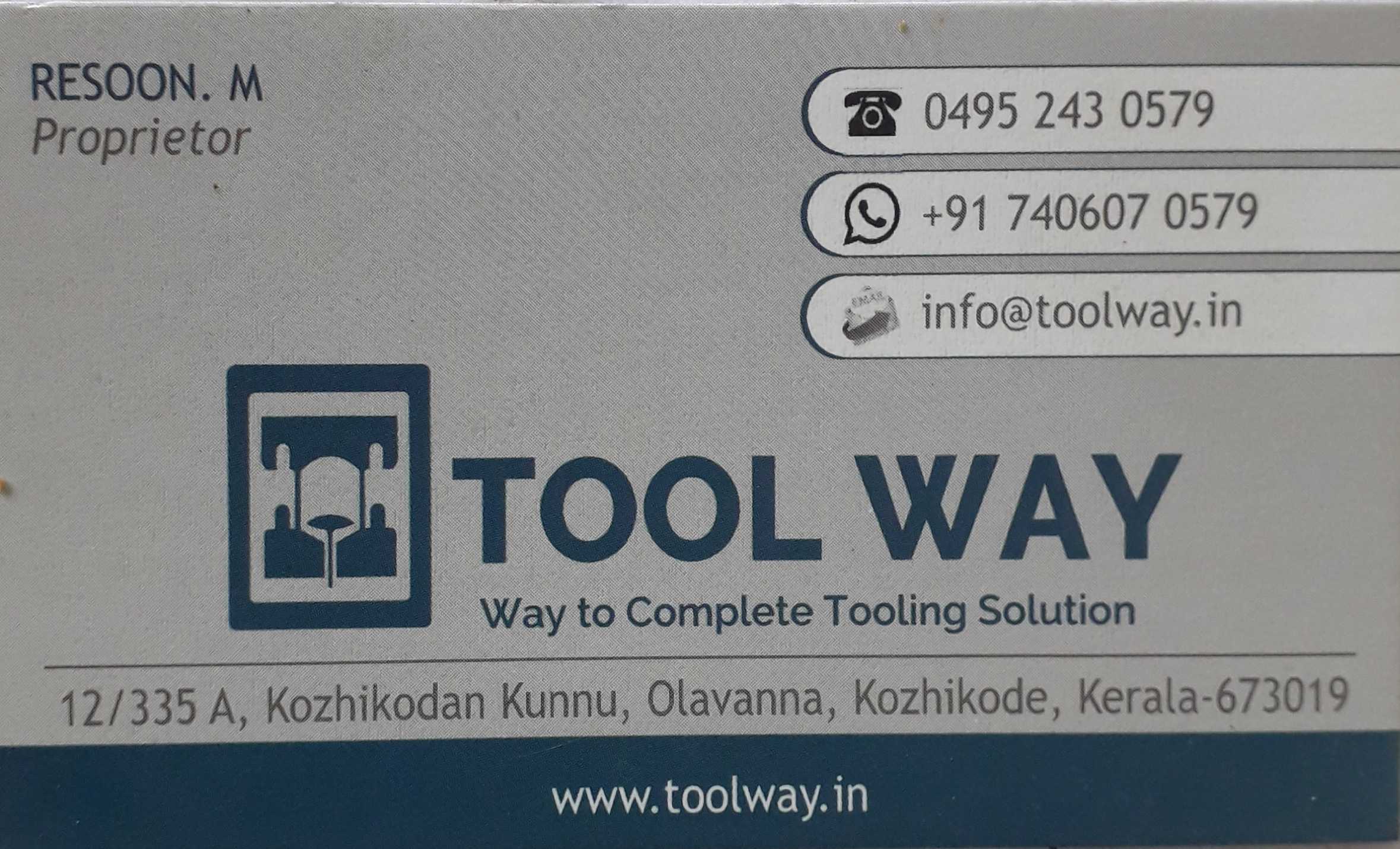 TOOLWAY Way to Complete Tooling Solution, TOOLS,  service in Farook, Kozhikode