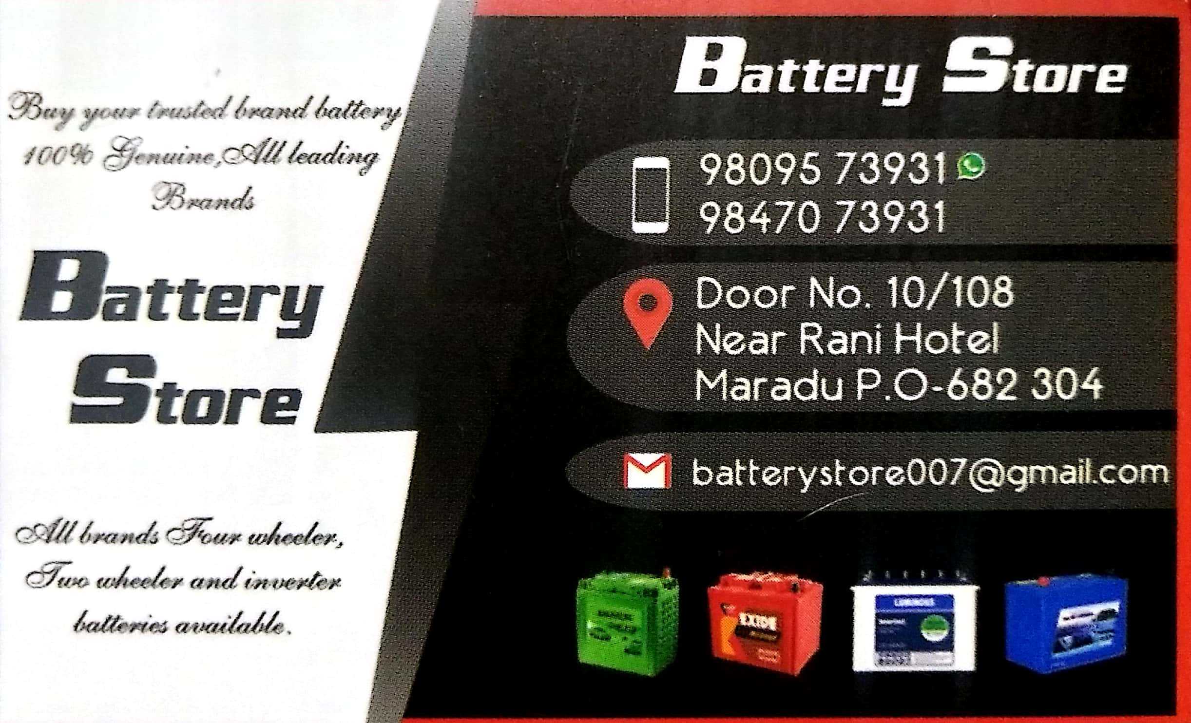 Battery Store Maradu Ernakulam, BATTERY & UPS,  service in Maradu, Ernakulam