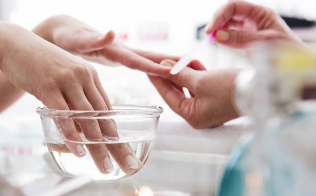 PEDICURE AND MANICURE