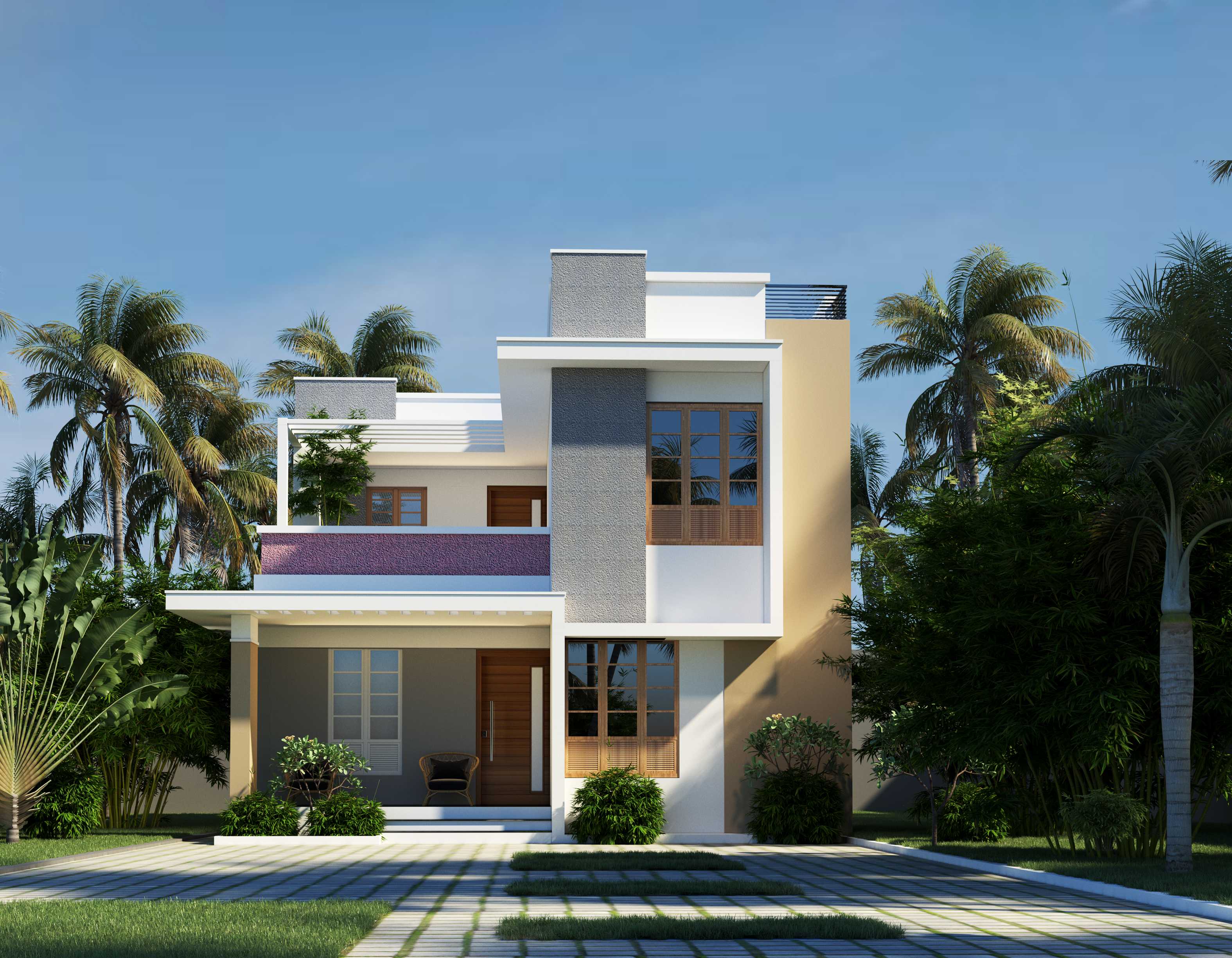 double story contemporary design