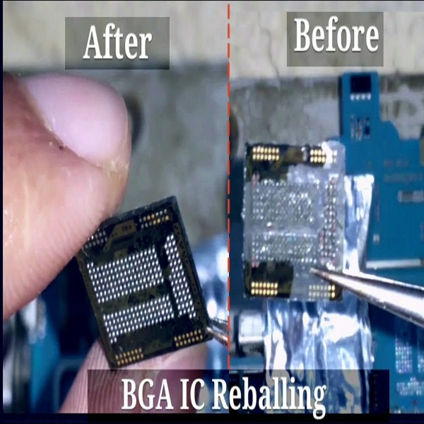 BGA IC REBALLING