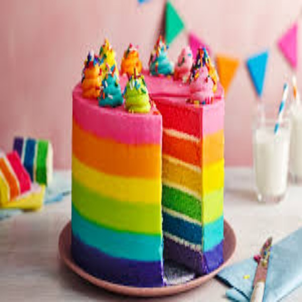 Rainbow  Cake