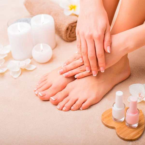 Pedicure and manicure