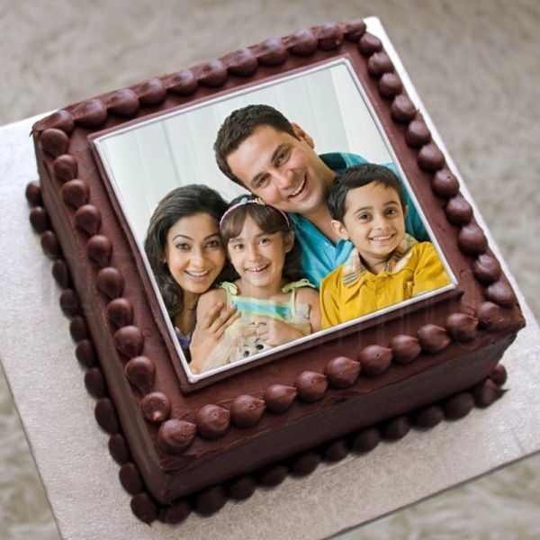 Photo Print Cake