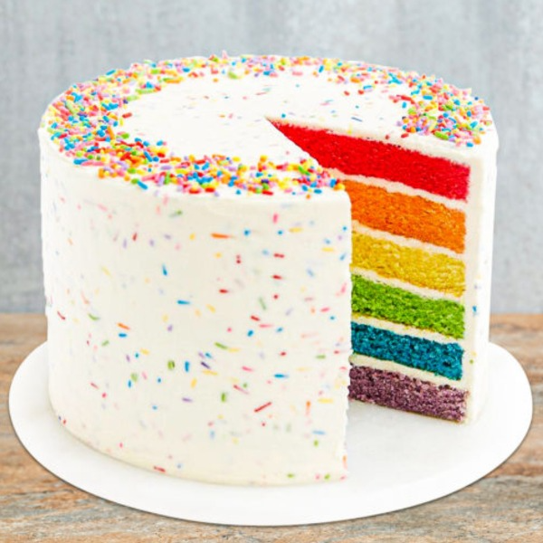 Rainbow cake