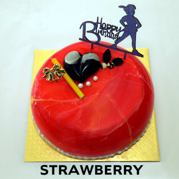 Strawberry Flavoured Cake