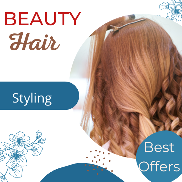 Hair straightening & Styling