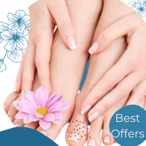 Pedicure and manicure