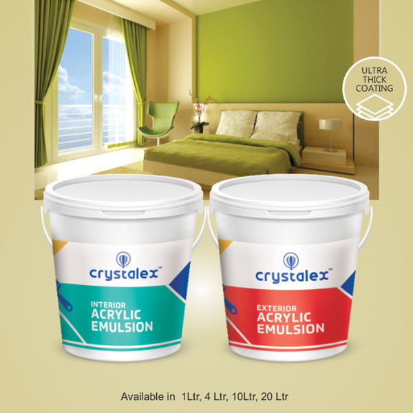Crystalex Exterior Acrylic Emulsion