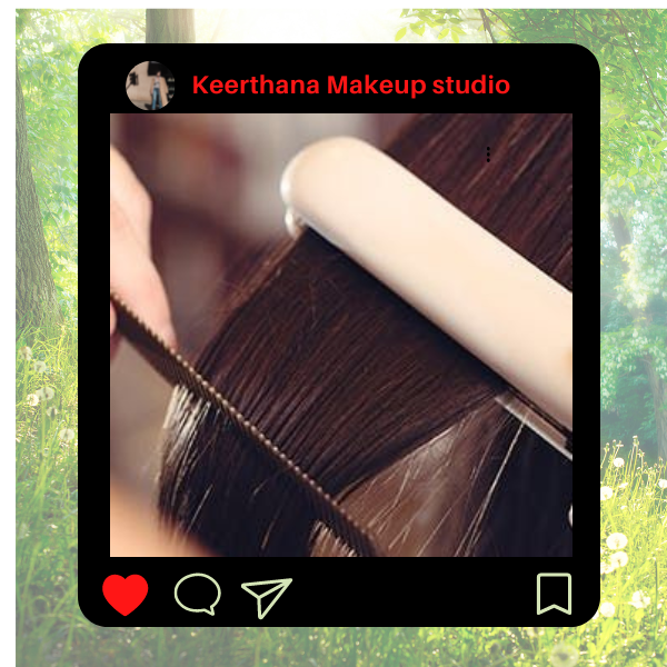 Hair straightening & Styling