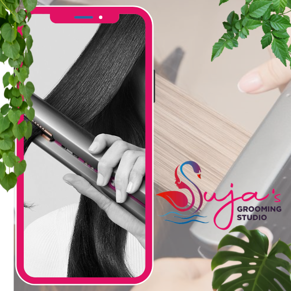 Hair straightening & Styling