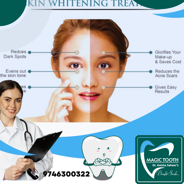 Face whitening therapy