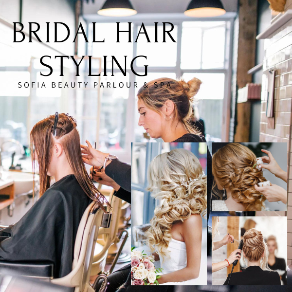 Bridal Hair styling