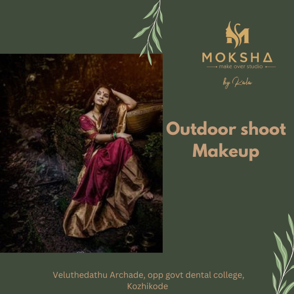 Outdoor shoot makeup