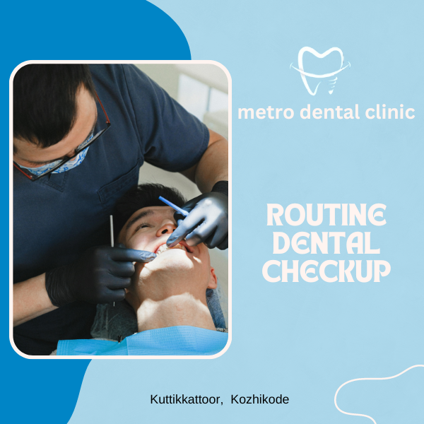 routine dental checkup