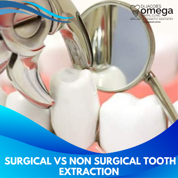 SURGICAL VS NON SURGICAL TOOTH EXTRACTION