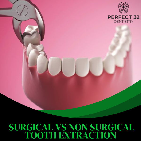 SURGICAL  VS NON SURGICAL TOOTH EXTRACTION