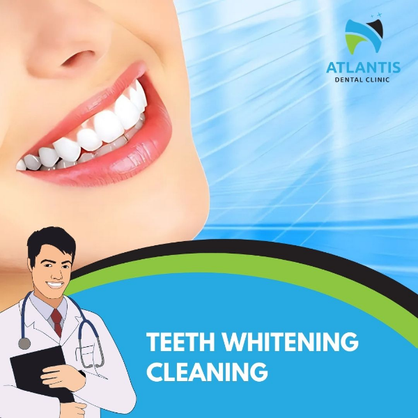 teeth whitening & cleaning