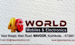 4G WORLD, MOBILE SHOP,  service in Kozhikode Town, Kozhikode