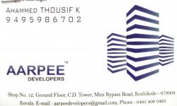 AARPEE Developers, BUILDERS & DEVELOPERS,  service in Kozhikode Town, Kozhikode