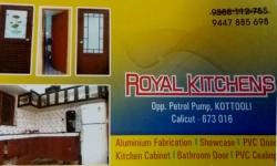 ROYAL KITCHENS, KITCHEN CABINET SHOP,  service in Kozhikode Town, Kozhikode