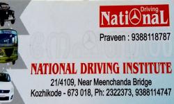 National Driving School, DRIVING SCHOOL,  service in Kadalundi, Kozhikode