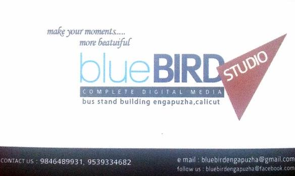 BLUE BIRD, STUDIO & VIDEO EDITING,  service in Engapuzha, Kozhikode