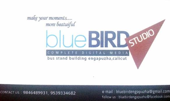 BLUE BIRD, STUDIO & VIDEO EDITING,  service in Engapuzha, Kozhikode