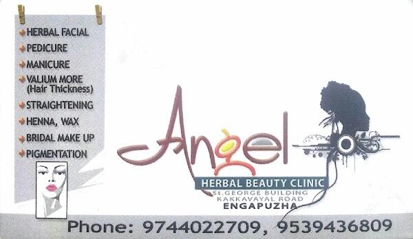 ANGEL, BEAUTY PARLOUR,  service in Engapuzha, Kozhikode