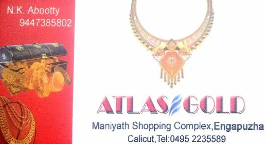 ATLAS GOLD, JEWELLERY,  service in Engapuzha, Kozhikode