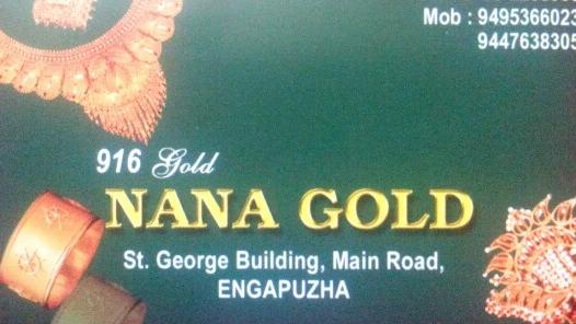 NANA GOLD, JEWELLERY,  service in Engapuzha, Kozhikode