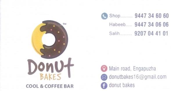 DONUT BAKES, BAKERIES,  service in Engapuzha, Kozhikode