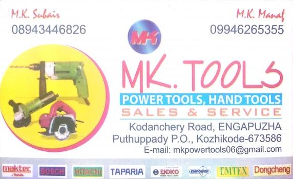 MK TOOLS, TOOLS,  service in Engapuzha, Kozhikode