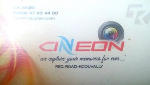 CINEON, STUDIO & VIDEO EDITING,  service in Koduvally, Kozhikode