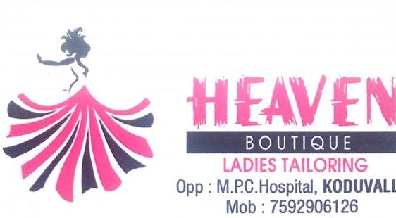 HEAVEN, TAILORS,  service in Koduvally, Kozhikode