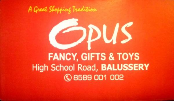 OPUS, FANCY & COSTUMES,  service in Balussery, Kozhikode
