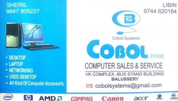 COBOL, LAPTOP & COMPUTER SERVICES,  service in Balussery, Kozhikode