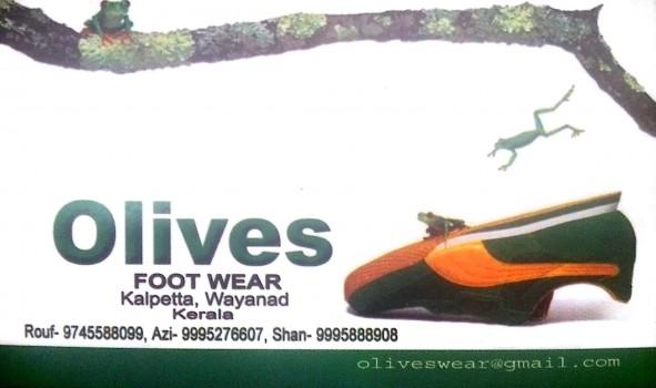 OLIVES FOOT WEAR, FOOTWEAR SHOP,  service in Kalpetta, Wayanad